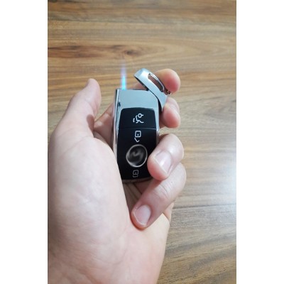 1 Adet Araba Anahtarı Figür Manyetolu Çakmak Şık Çakmak Özel Hediyelik Koleksiyon Çakmak