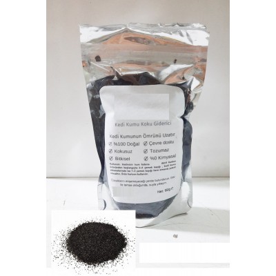 300 GR Kedi Kumu Ve Tuvaleti Koku Giderici - Önleyici- Kokusuz aktif karbonlu formül