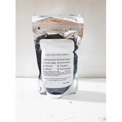 300 GR Kedi Kumu Ve Tuvaleti Koku Giderici - Önleyici- Kokusuz aktif karbonlu formül